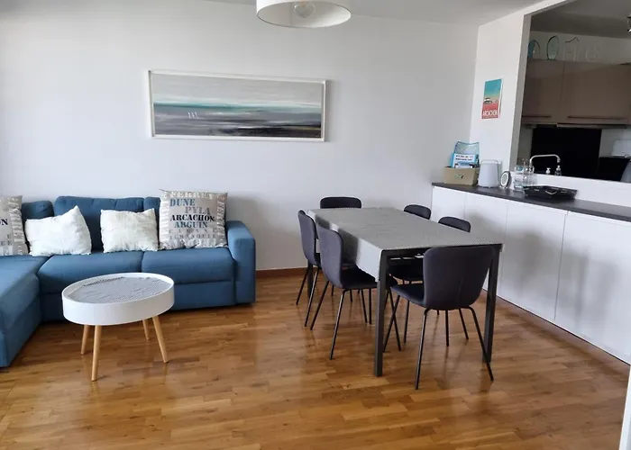 Apartment Face A La En Premiere Ligne Pour 6 Personnes Avec Menage Linge Et Wifi Arcachon