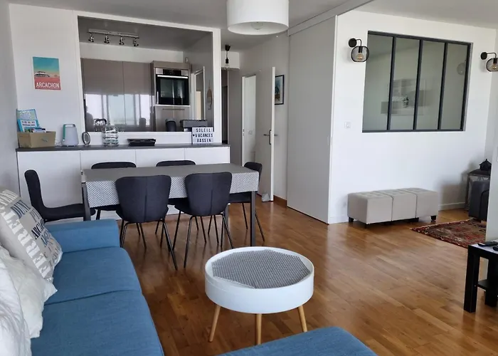 Apartment Face A La En Premiere Ligne Pour 6 Personnes Avec Menage Linge Et Wifi