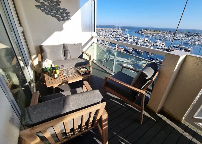 Apartment Face A La En Premiere Ligne Pour 6 Personnes Avec Menage Linge Et Wifi